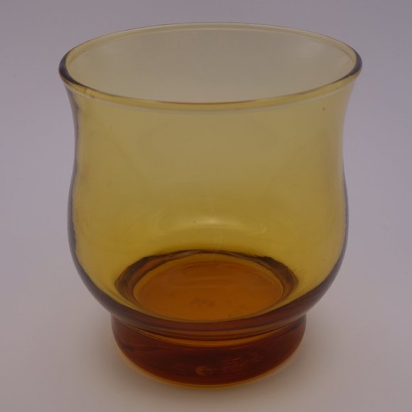Libbey Glassware Amber Color Glass - Picture 1 of 7